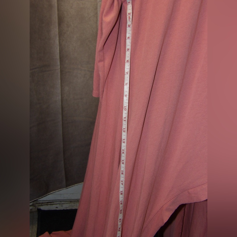 Elegant Pink High-Low Dress - Picture 4 of 7